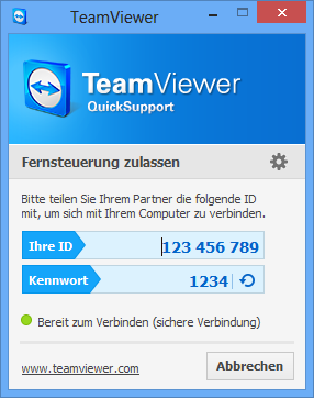 Teamviewer Quicksupport 